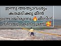 തുമ്പയിൽ കരമടിക്ക് മീൻ നിറഞ്ഞ ദിവസം… പക്ഷേ വില ഇല്ല 😔#thumba #fishingkerala #karamadi