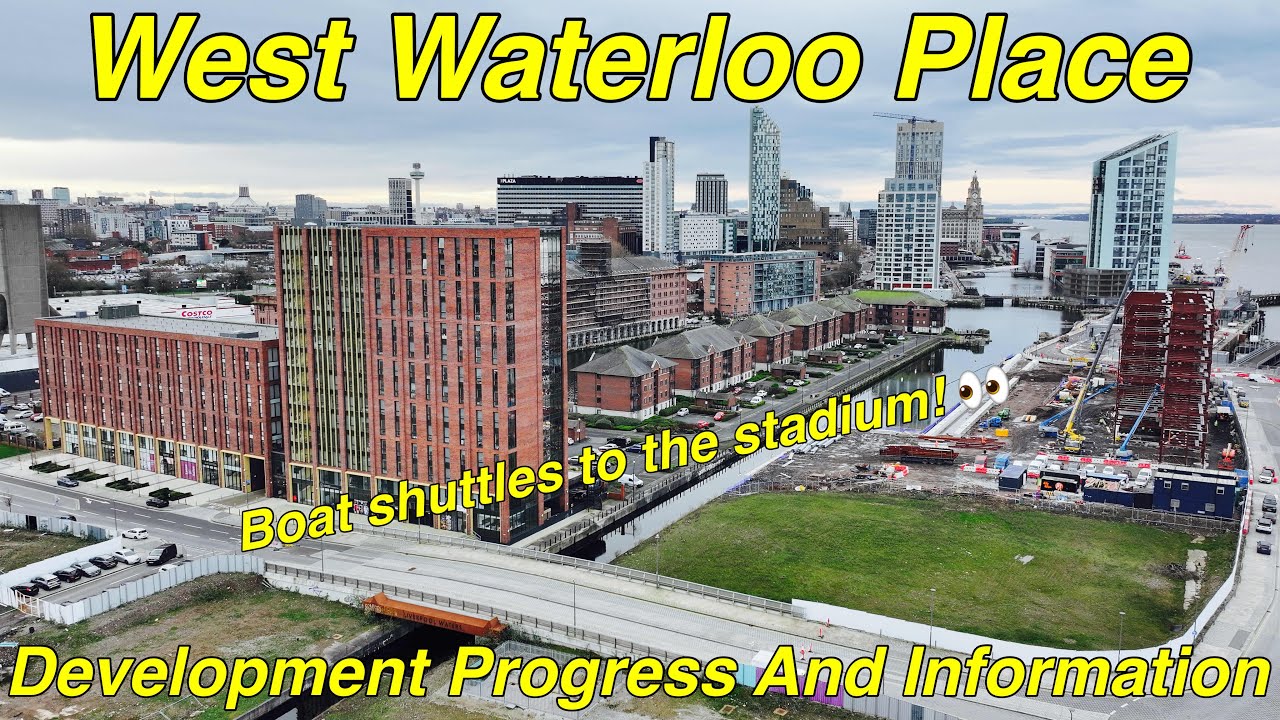 West Waterloo Place, Liverpool Video 1 - Here is my first video of the development in this area.