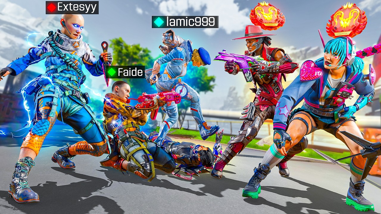 Extesyy, Faide and Lamic Clutching Up Against PRO Preds