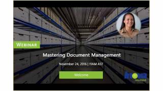 Inova Webinar: Mastering Document Management - SharePoint