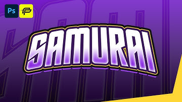 How to make a Stunning eSports Gaming Text Logo on Photoshop | Gaming Logo Tutorial by Quickpixel