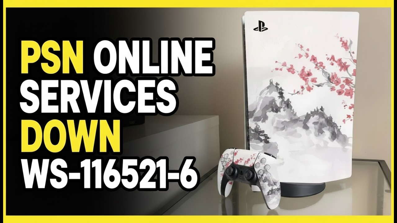 その他 UMR PS5 WS-116521-6 Error - PSN Shows Online But Services Fail (FIXED