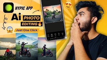 Hypic App Photo Editing 2025 🔥|| New Instagram Trending Editing Tutorial || Cinematic Look Editing