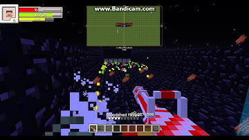 Mobs vs Guns: Minigun (flans Mod) VS 64 Zombies