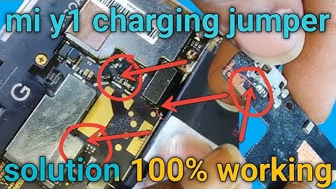 Redmi y1 charging jumper problem solution 💯% working || Miy1charging solution 💯% #miy1chargingsoluti