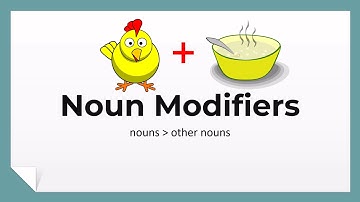 Noun Modifiers
