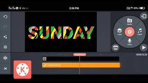 KineMaster Floating Text Effect in Your Android - KineMaster Tutorial