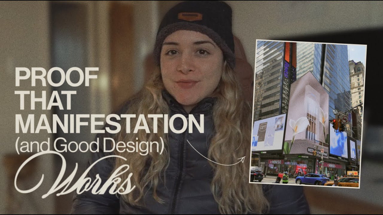 My Design Work Was Featured in Times Square (!!)