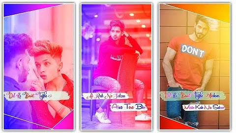 How To Make Light Effect Whatsapp Status Editing In Kinemaster ll Kinemaster Status Editing Tutorial