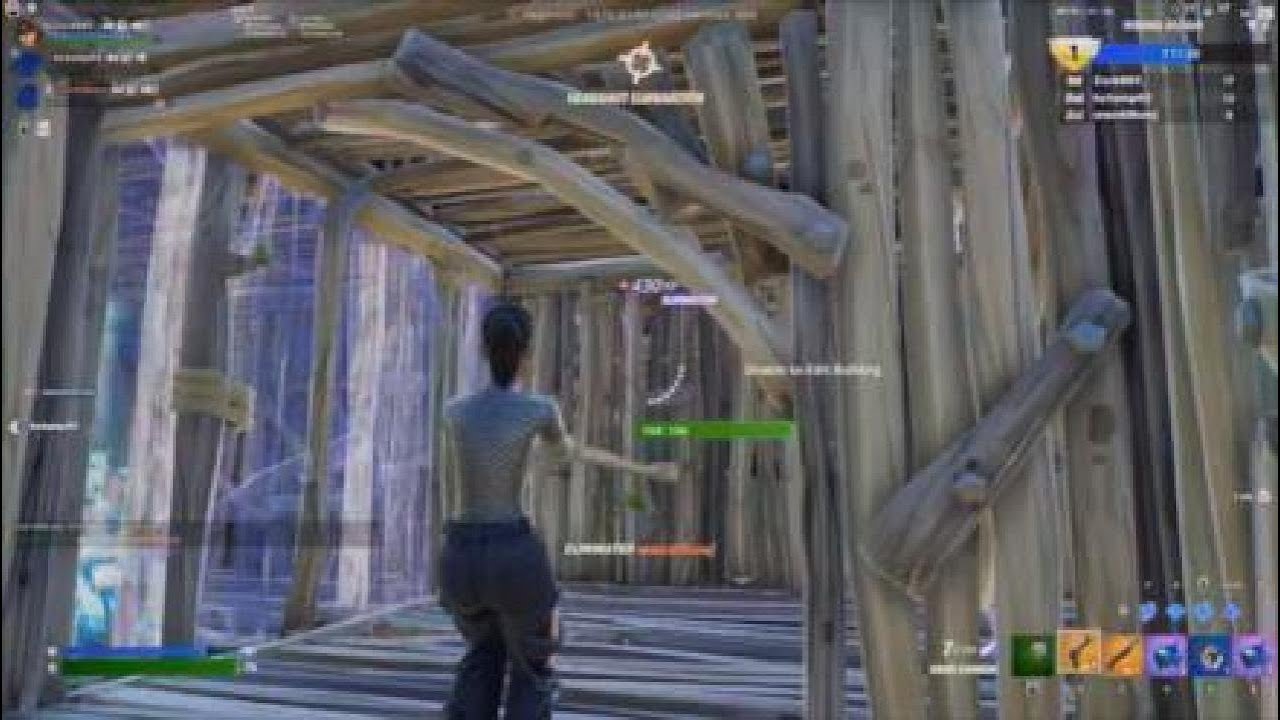 Fortnite on keyboard - YouTube