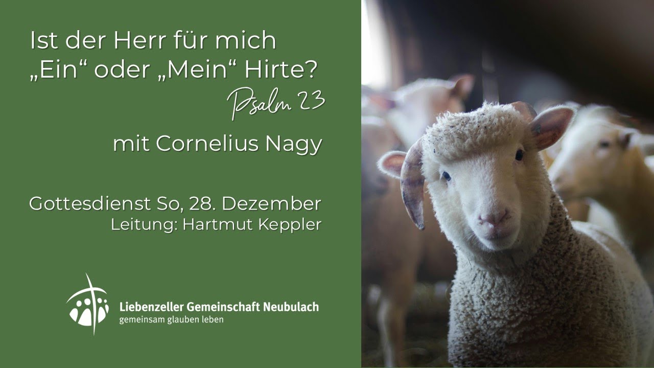 28.12.2025 - Livestream Gottesdienst - LGV Neubulach