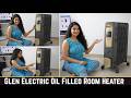 Glen Electric Oil Filled Room Heater Radiator 9 Fin 2400W Auto Shutoff  Fast Heating usage review.