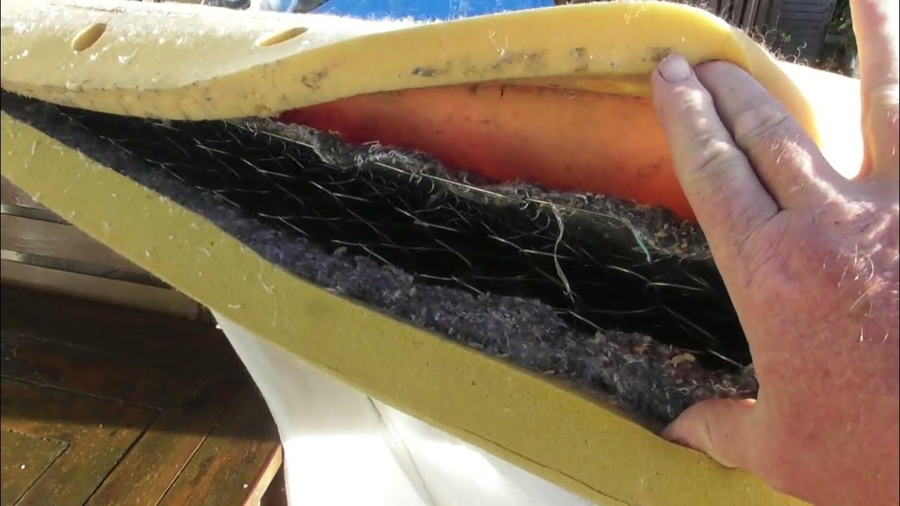 King size mattress disassembly and recycle the springs YouTube