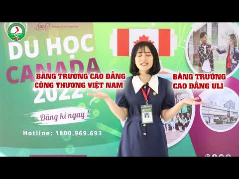 Video DU HỌC CANADA TẠI TRƯỜNG CĐ CÔNG THƯƠNG VIỆT NAM LH... - YouTube