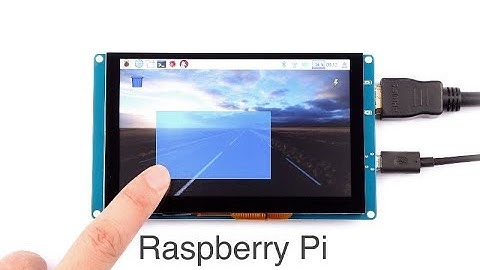 5inches capacitive touch screen introduction video