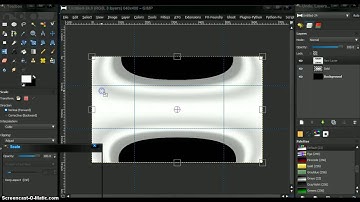 Gimp Curved Gradient Effect