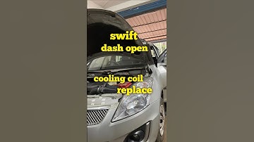 Suzuki swift dash open cooling coil replace? #suzuki #swift #cars #coolingcoil #replace #acwork