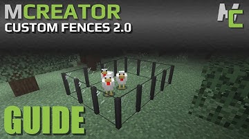 MCREATOR TUTORIAL: Custom Fence Tutorial | 2021.3