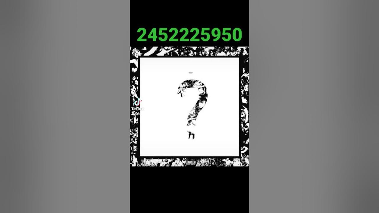 xxxtentacion hope roblox id code - YouTube