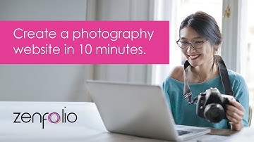 Create an Amazing Photography Website in 10 Minutes or Less | Zenfolio