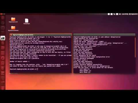 Setup git server and client locally in ubuntu