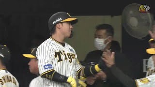 【継続】勢い止まらず！梅野選手がレフト犠飛フライを放ち更に追加点！【2023/4/2Ｔ－ＤＢ】