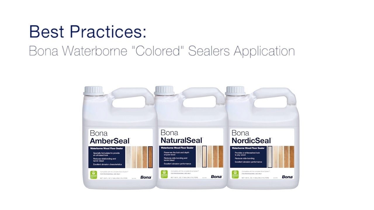 Bona Sealers Application Best Practices 