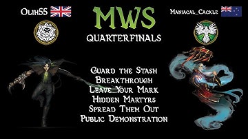 Olih55 (Tara 1) vs Maniacal_Cackle (Yan Lo 2) - 2022 MWS Championship Round 4 (Quarterfinals)