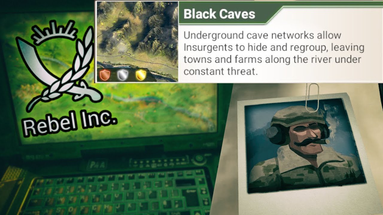 Rebel Inc: Escalation - Black Caves - Tank Commander [Brutal]