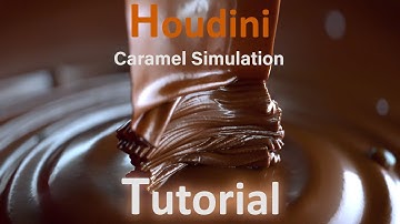 Houdini: Caramel Simulation Walks Through Tutorial!