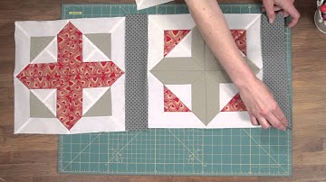 Quilty: How to add sashing to your quilt block