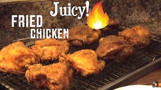 JUICY FRIED CHICKEN  How To make fried chicken thighs