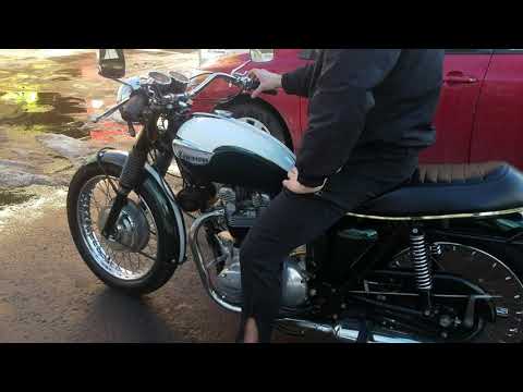 1970 Triumph Bonneville 650 test ride