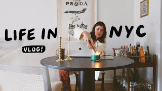 VLOG: fall days, book club, martini making + more