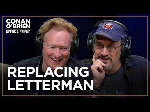 How Robert Smigel & Conan Approached Replacing Letterman | Conan O'Brien Needs A Friend