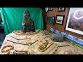 Dday miniature war game setting up in 54mm or 132 scale wow