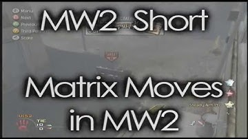 MW2 Short - Matrix in Call of Duty
