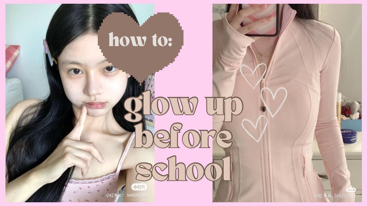 ep 001: how to glow up before school - YouTube
