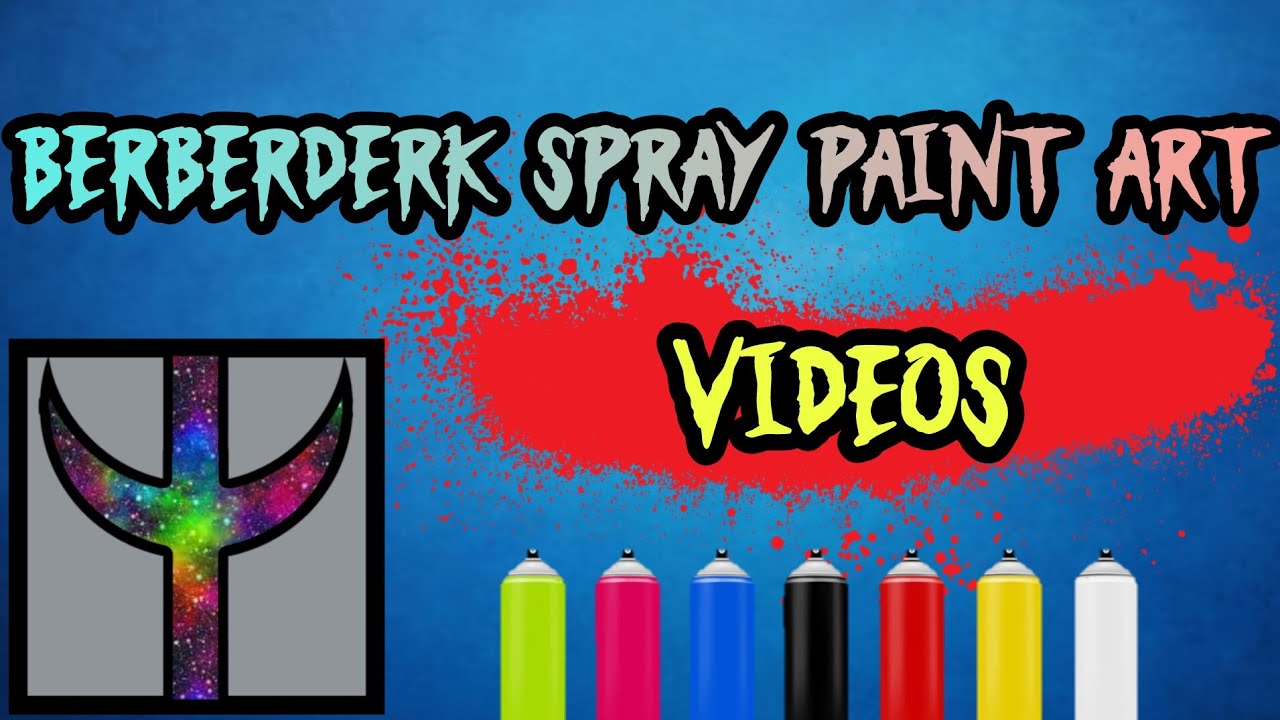 Berberderk Spray Paint Art (1-5)