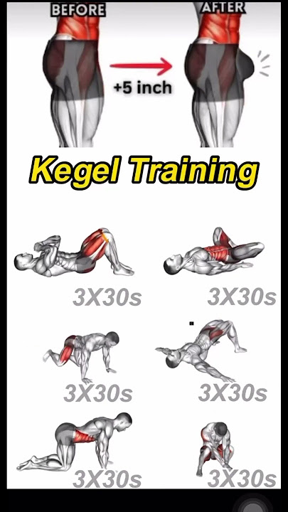 Kegel Workout for Stronger Pelvic Muscles! #kegelexercises