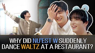 NU'EST W Dancing Waltz At A Restaurant? [Suspicious Restaurant] ENG SUB • dingo kdrama