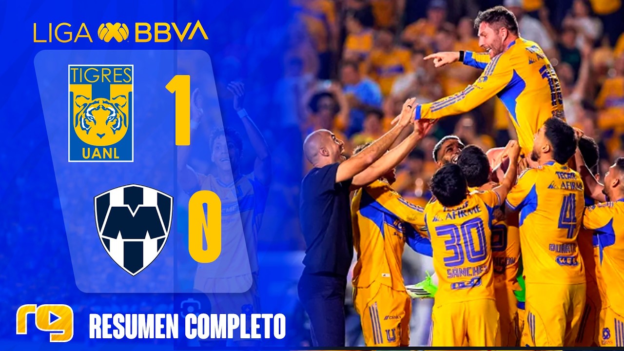 TIGRES VS MONTERREY 1-0 | RESUMEN COMPLETO | LIGA MX J10 CLAUSURA 2026 | LA NOCHE DE GIGNAC