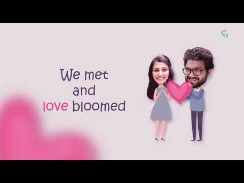 Save The Date | Rohit and Kavya | Wedding Animation | Pixstory Productions