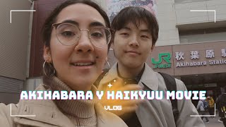 Paso por Akihabara y película de Haikyuu {Comidas/animé/merch}