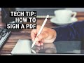 Practical tech tip: How to sign a PDF on your Mac or PC | Komando DIY