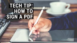 Practical tech tip: How to sign a PDF on your Mac or PC | Komando DIY