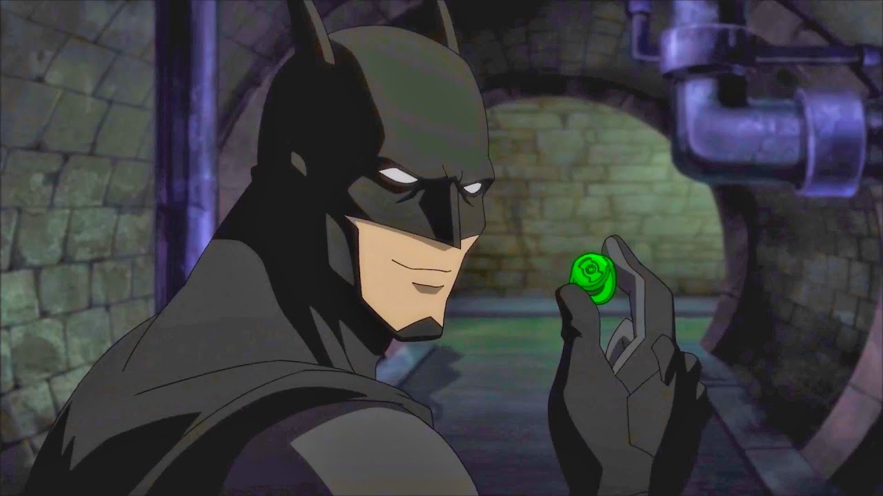 Batman Takes the Green Lantern Ring | Justice League: War - YouTube