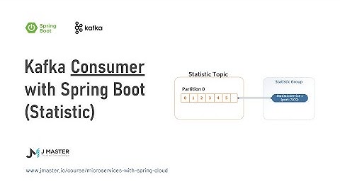 Kafka 07 - Kafka Consumer Group StatisticService with Spring Boot - JMaster.io
