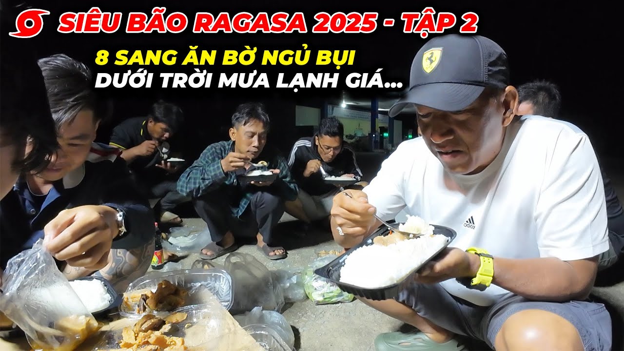 Эпизод 2: Супершторм RaGaSa 2025 | 8 Санг поел и поспал на пляже, чтобы восстановить силы и отпра...