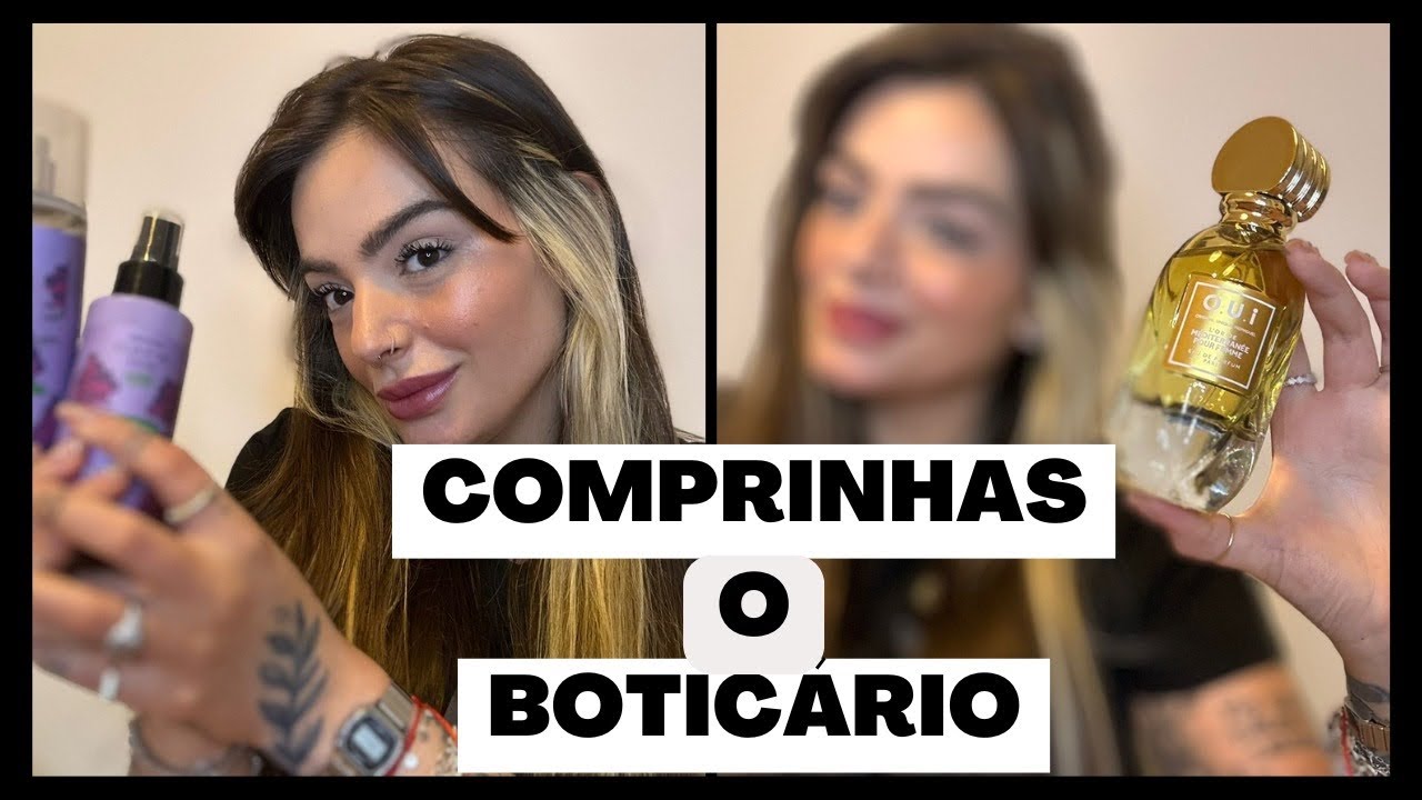 COMPRINHAS O BOTICÁRIO